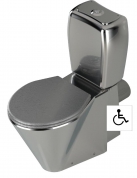 Kompakt WC V130 P-trap, HCP, stojący